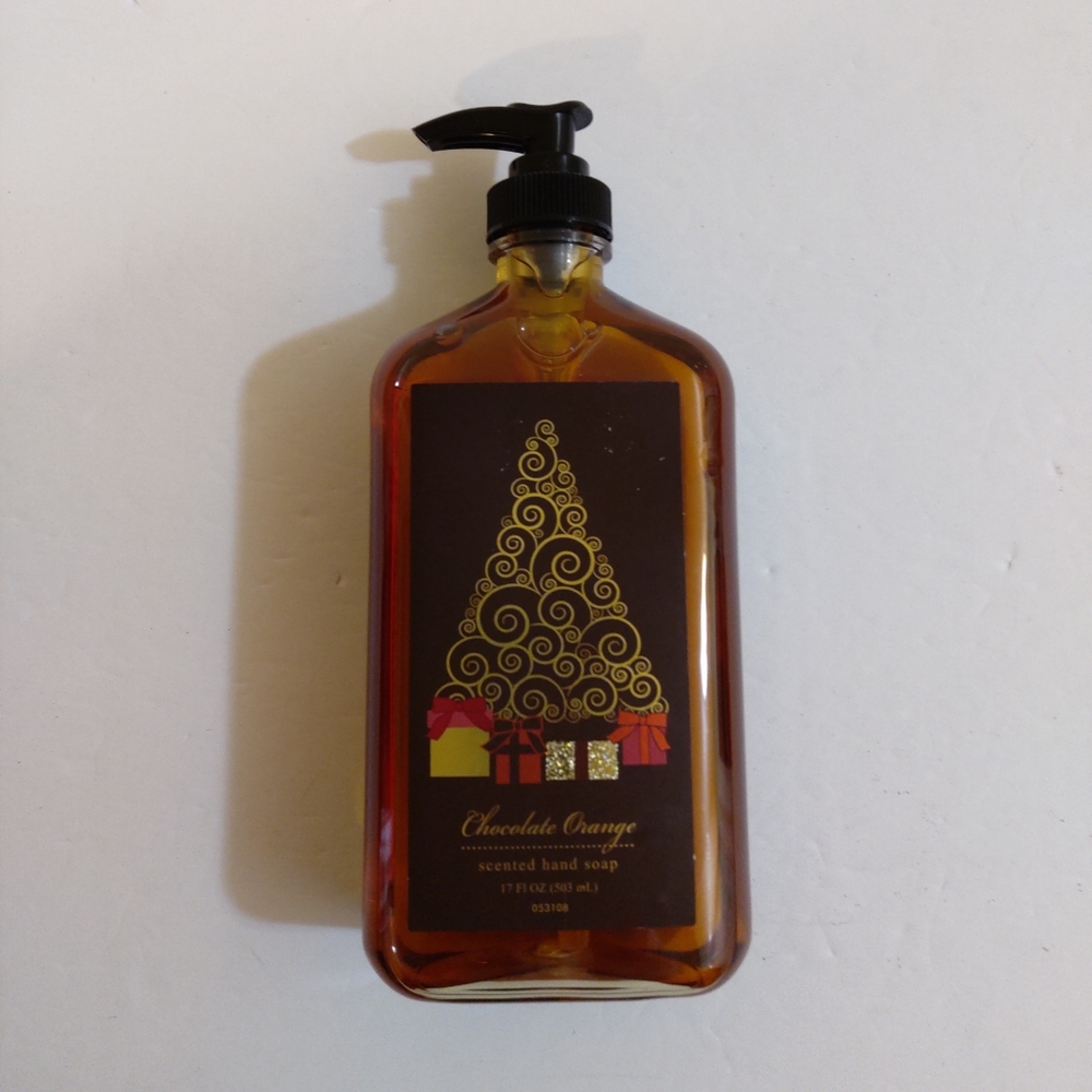 NEW Home and Body Chocolate Orange Hand Soap  17 oz.